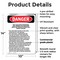 Signmission Qualified Personnel Operate This Machine Danger Sign, Plastic, 10in W x 14in L, 2PK OS-2PACK-DS-P-1014-L-1869 - alternate 6